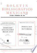 Boletín bibliográfico mexicano