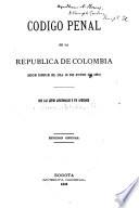 Codigo penal de la República de Colombia
