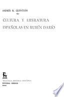 Cultura y literatura españolas en Rubén Darío