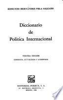 Diccionario de política internacional