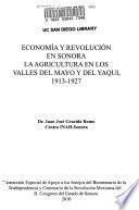 Economía y revolución en Sonora