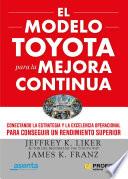 El modelo Toyota para la mejora continua