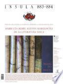Harri eta berri: nuevos horizontes de la literatura vasca (Ínsula n° 883-884)
