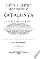 Historia crítica, civil y esglesiàstica de Catalunya: Reys d'Espanya