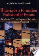 Historia de la Formación Profesional en España