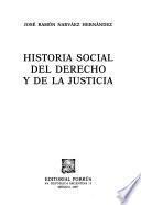 Historia social del derecho y de la justicia
