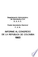 Informe al Congreso de la Republica de Colombia