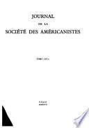 Journal de la Société des américanistes