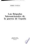 Las brigadas internacionales de la guerra de España