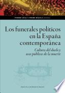 Los funerales políticos en la España contemporánea