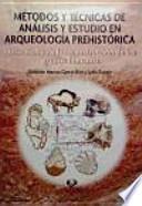 Métodos y técnicas de análisis y estudio en arqueología prehistórica