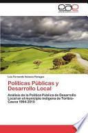 Políticas Públicas Y Desarrollo Local