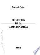 Principios de la gama dinamica