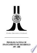 Programa Nacional de Financiamiento del Desarrollo 1997-2000