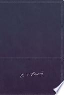 Reina Valera Revisada Biblia Reflexiones de C. S. Lewis, Leathersoft, Azul Marino, Interior a Dos Colores