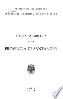 Reseña estadística de la Provincia de Santander