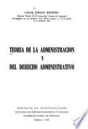 Teoría de la administración y del derecho administrativo
