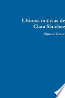 Últimas noticias de Clara Sánchez